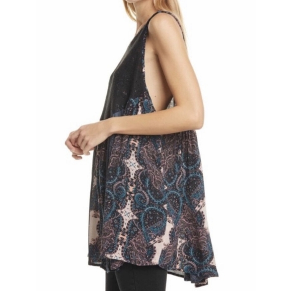 {Free People} Brand New Count Me In Trapeze Tunic - Picture 2 of 9